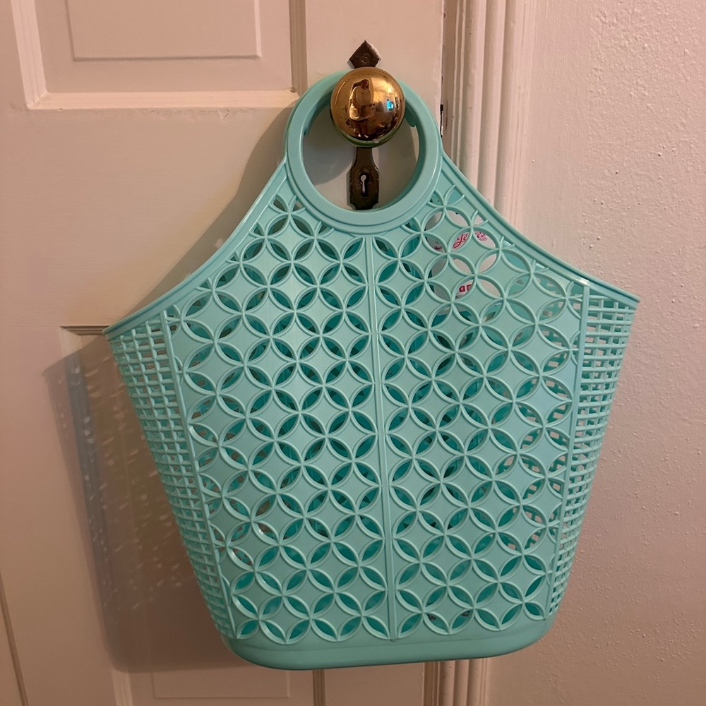 Aqua Tote Bag